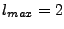 $ l_{max} = 2$