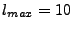 $ l_{max} = 10$