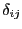 $ \delta_{ij}$