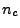 $\displaystyle n_c$