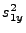 $ s_{1y}^2$