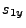 $ s_{1y}$