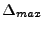 $\displaystyle \Delta_{max}$