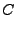 $\displaystyle C$