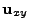 $\displaystyle {\bf u}_{xy}$