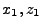 $ x_1,z_1$