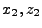$ x_2,z_2$