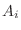 $\displaystyle A_i$
