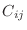 $\displaystyle C_{ij}$