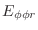$\displaystyle E_{\phi\phi r}$