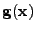 $ {\bf g}({\bf x})$