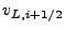 $\displaystyle v_{L,i+1/2}$