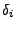$ \delta_i$