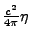 $ \frac{c^2}{4\pi}\eta$