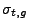 $ \sigma_{t,g}$