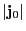 $\displaystyle \vert{\bf j}_0\vert$