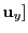 $ {\bf u}_y]$