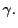 $\displaystyle \gamma.$