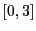 $ [0,3]$