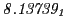 $ \it 8.13739_1$
