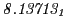 $ \it 8.13713_1$