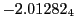 $ -2.01282_4$