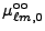$ \mu^{\rm oo}_{\ell m,0}$