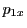 $ p_{1x}$