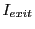 $ I_{exit}$