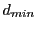 $ d_{min}$