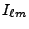$ I_{\ell m}$