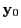 $ {\bf y}_0$