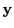 $ {\bf y}$