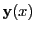 $ {\bf y}(x)$