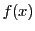 $\displaystyle f(x)$