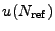 $ u(N_{\rm ref})$