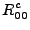 $\displaystyle R_{00}^c$