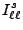 $\displaystyle I_{\ell\ell}^s$