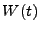 $\displaystyle W(t)$