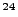 $ ^{24}$