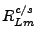 $\displaystyle R^{c/s}_{Lm}$