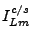 $\displaystyle I^{c/s}_{Lm}$