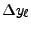 $ \Delta y_\ell$