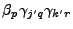 $\displaystyle \beta_p \gamma_{j'q} \gamma_{k'r}$