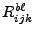 $ R^{b\ell}_{ijk}$
