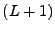 $ (L+1)$