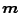 $ \boldsymbol{m}$
