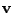 $ \textbf{v}\xspace $