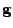 $ \textbf{g}\xspace $