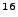 $ ^{16}$